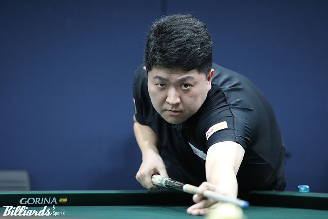 하이런 10점과 애버리지 2.813으로 128강 종합순위 1위를 차지한 조건휘(SK렌터카).