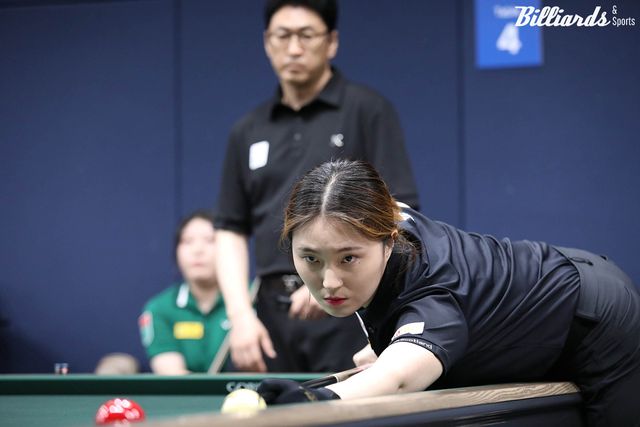 16강에 진출한 강지은(SK렌터카).