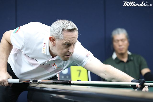 에디 레펀스(SK렌터카)는 64강에서 김민건과 대결한다.