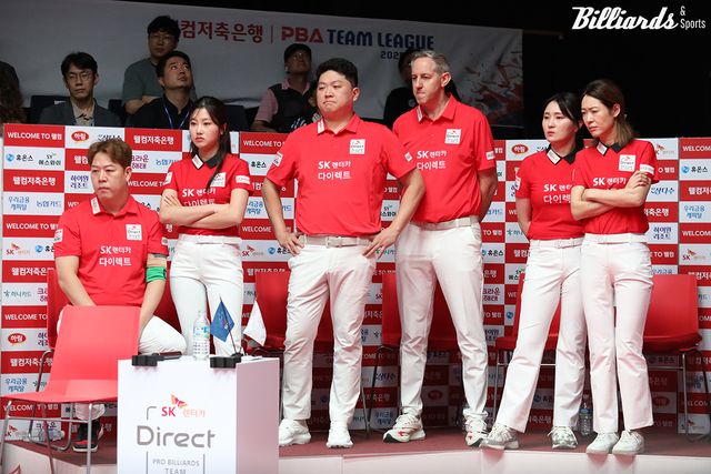 SK렌터카는 1라운드를 6승 3패(승점17) 2위로 마무리했다.