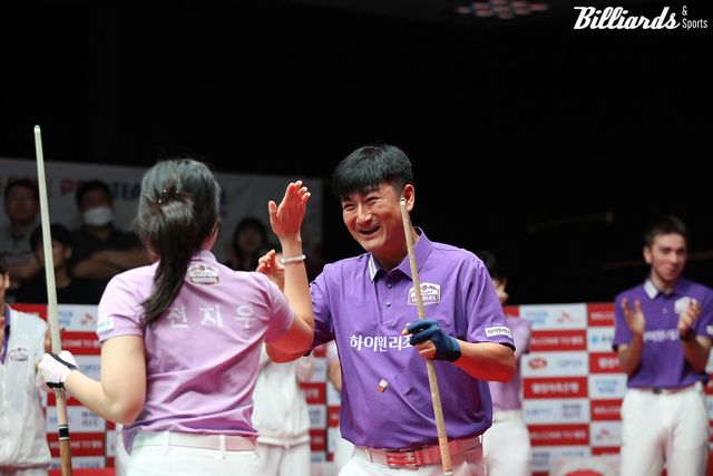 지난 4라운드 때처럼 하이원리조트의 이번 1라운드 6연승 도전 상대도 NH농협카드다.