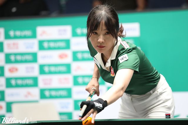 '디펜딩 챔피언' 김상아(하림)은 스롱을 상대로 준결승 진출에 도전한다.