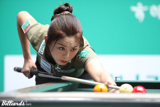 통산 16승과 9회 연속 우승에 도전하는 김가영(하나카드)이 2차 투어 하나카드 LPBA 챔피언십 준결승에서 스롱 피아비(우리금융캐피탈)와 승부를 벌인다.&nbsp; 사진=고양/이용휘 기자