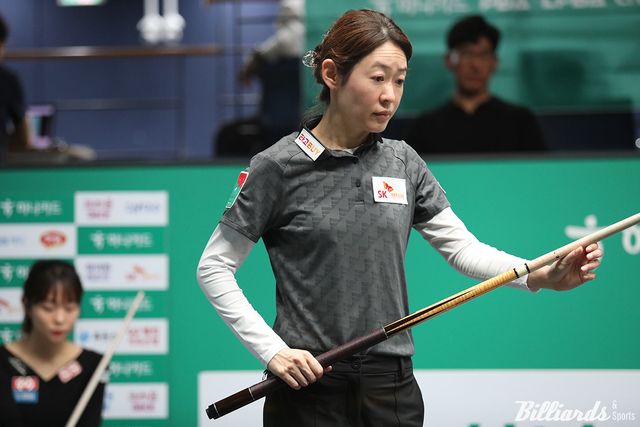 김보라에게 져 탈락한 '일본 레전드' 히다 오리에(SK렌터카)