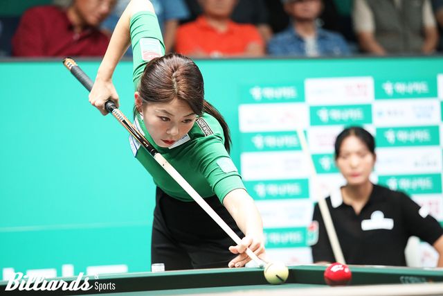 스롱 피아비와 준결승에서 만난 김가영.