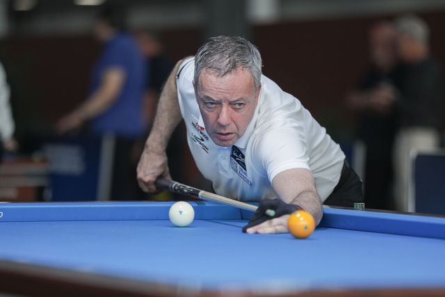 이번 포르투 당구월드컵 32강 조별리그에서 탈락하면서 세계랭킹 1위 자리를 조명우에게 내준 딕 야스퍼스(네덜란드).