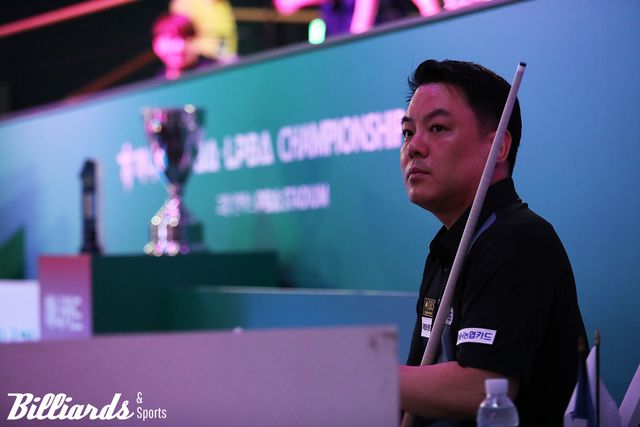 결승전이 시작되길 기다리고 있는 조재호.&nbsp; 사진=고양/이용휘 기자&nbsp;