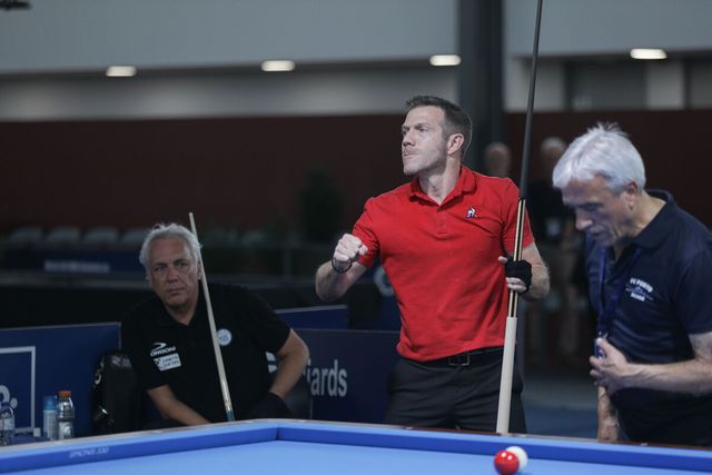 포르투 당구월드컵 준우승으로 종전 11위에서 9위로 올라온 제레미 뷰리(프랑스).