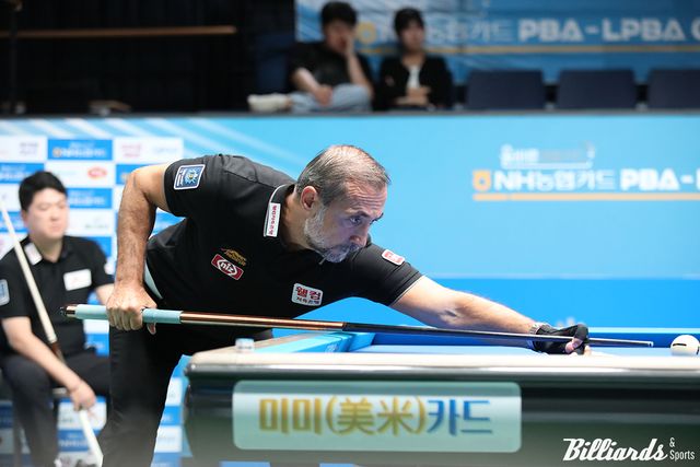 세미 사이그너(웰컴저축은행)는 8강에서 김남수와 대결한다