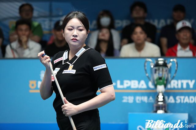 결승전 대결을 시작한 김민아.