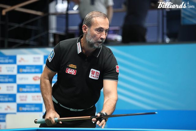 세미 사이그너(웰컴저축은행)은 지난 시즌 월드챔피언십 우승에 이어 세 번째 투어 만에 다시 준결승에 진출했다.