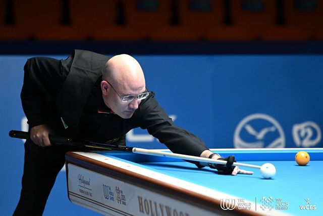 월드게임에서 첫 준결승에 진출한 호른은 시덤에게 패해 동메달 결정전으로 밀려나 쩐뀌엣찌엔(베트남)과 승부를 벌인다.