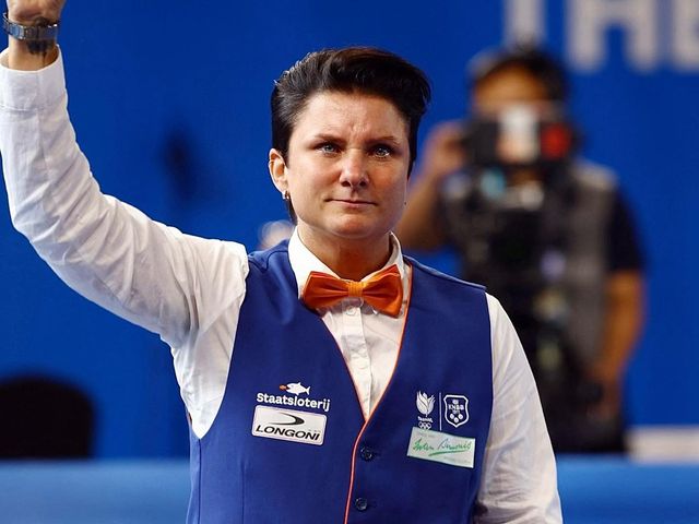 월드게임에서 첫 금메달을 획득한 테레사 클롬펜하우어. 감격에 겨운 클롬펜하우어의 눈에 눈물이 맺혀 있다. 사진=테레사 클롬펜하우어 SNS