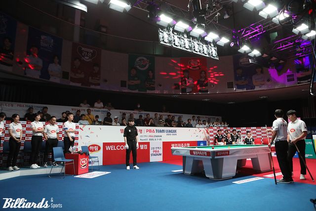 2라운드 2일 차 경기 장면.&nbsp; 사진=고양/이용휘 기자