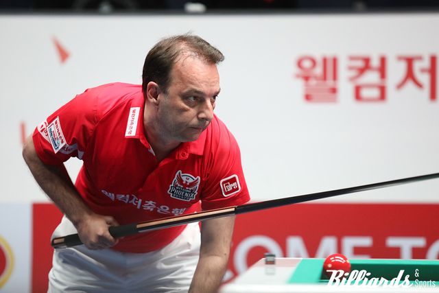 김예은과 4세트 승리를 합작한 다니엘 산체스.