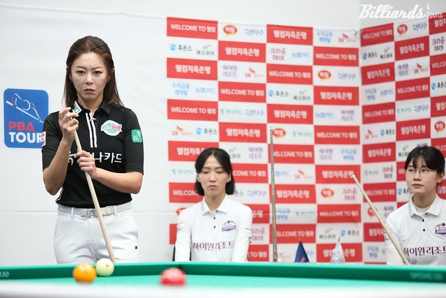 김가영은 2세트와 6세트 단복식전을 모두 승리했으나, 팀의 패배로 빛이 바랬다.