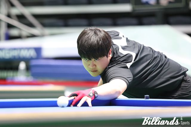 2022년에 이어 두 번째 태극마크를 다는 손준혁. 사진=빌리어즈 DB