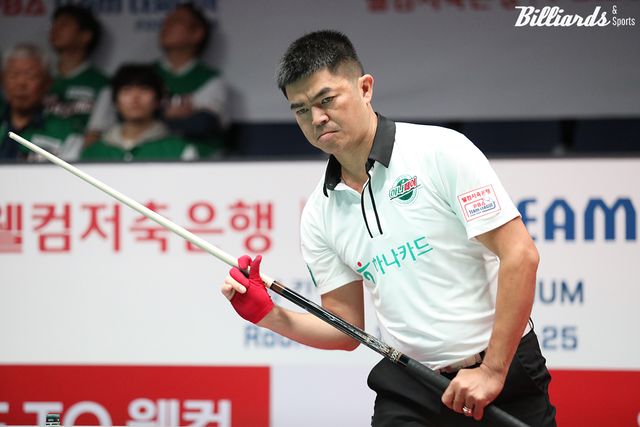 7세트를 따내며 하나카드의 승리를 지킨 응우옌꾸옥응우옌(하나카드).