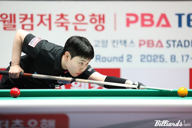 6세트에서 승리하며 3-3 동점을 만든 휴온스 김세연.