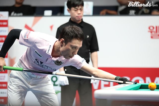 마지막 7세트를 승리한 에스와이 최원준1.