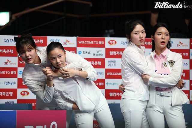 에스와이는 하나카드를 4-3으로 꺾었다.&nbsp;사진=고양/이용휘 기자