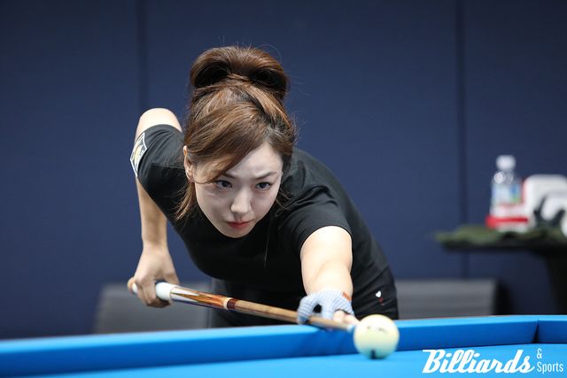 LPBA '미녀 스타' 한주희가 4번째 투어에서도 1라운드 탈락의 고배를 마셨다. 사진=고양/이용휘 기자