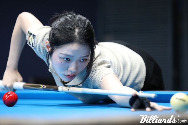 김사랑을 꺾고 PQ라운드에 오른 김도경. 사진=고양/이용휘 기자