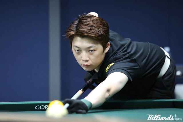 김가영(하나카드)과 64강에서 맞붙는 박은경.