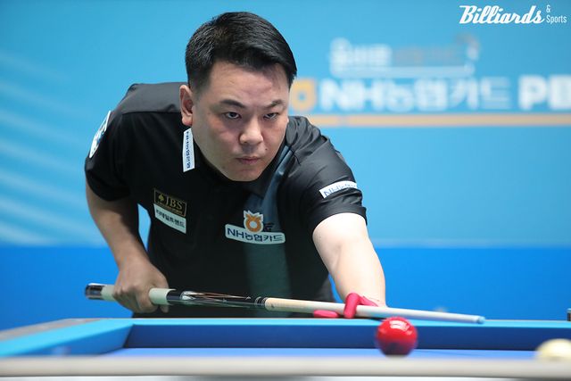 조재호(NH농협카드)는 128강전에서 애버리지 2.813의 맹타를 휘둘러 승리를 거뒀다.