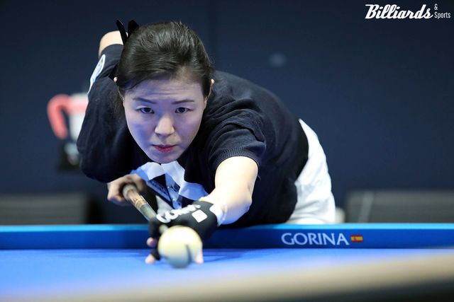 32강전에서 권발해(에스와이)를 세트스코어 3-1로 꺾은 이지연1.