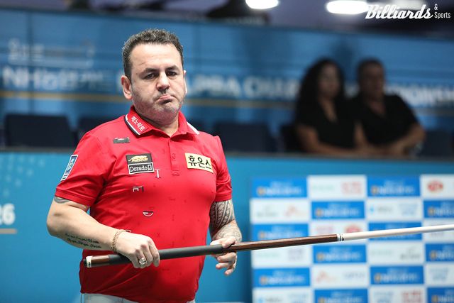 김준태에게 128강전에서 패한 모랄레스.