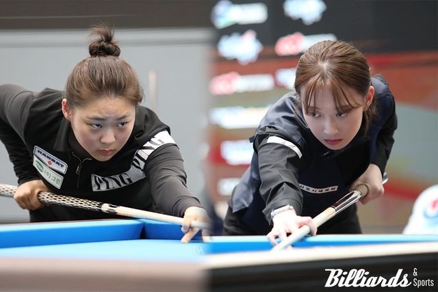 김하은과 최봄이가 두 대회 연속 결승에서 만났다. 사진=이용휘 기자