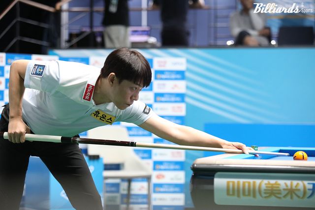 최성원은 1세트 9점타와 2세트 10득점, 3세트에 다시 10점의 장타를 터트리며 승리를 거뒀다.