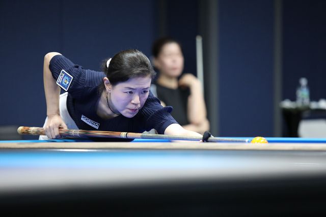 이우경을 꺾고 무려 28개 투어 만에 8강에 오른 이지연1은 김민아와 4강 진출을 다툰다.