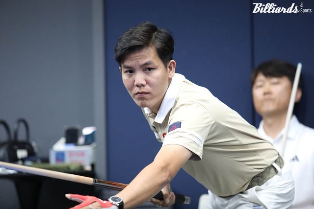 응우옌프엉린(하림)은 128강에서 승부치기 끝에 김대진에게 0 대 5로 패했다.