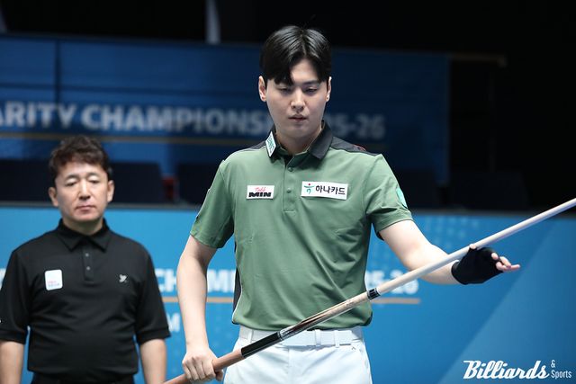 신정주는 김홍민 돌풍을 32강에서 3-1로 잠재웠다.