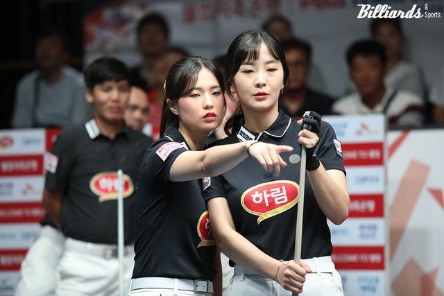 64강에서 박정현은 팀 동료 김상아(하림)와 대결한다.