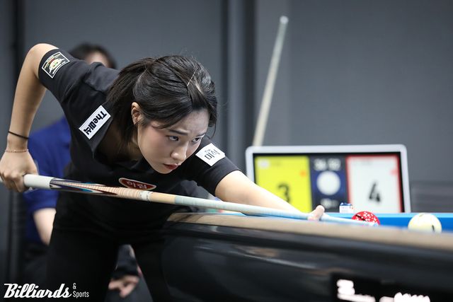 박정현(하림)이 31일 열린 프로당구 시즌 4차 투어 예선 1라운드에서 승리를 거두고 2라운드에 진출했다.&nbsp; 사진=고양/이용휘 기자&nbsp;