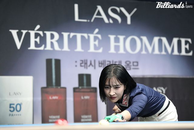 64강에서 장혜리를 꺾고 32강에 진출한 한슬기.