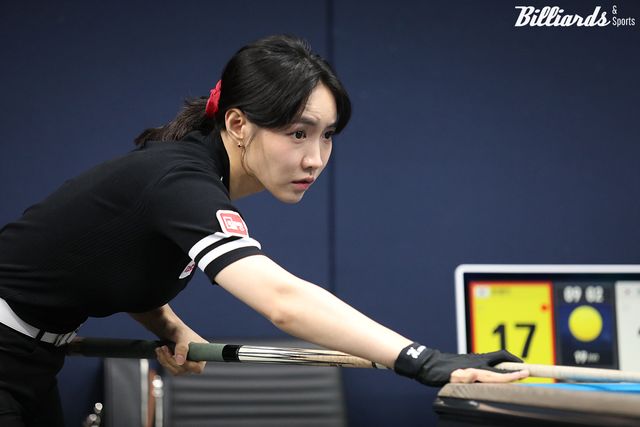 최혜미(웰컴저축은행)는 장가연과 16강 진출을 다툰다.