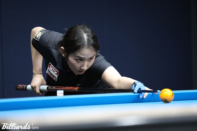 64강에서 두 대회 연속 응우옌호앙옌니에게 아깝게 패한 김채연.