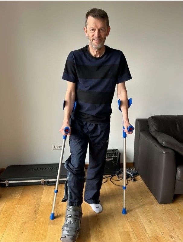 아킬레스건 파열로 부상 당한 토브욘 블롬달. 사진=블롬달 SNS