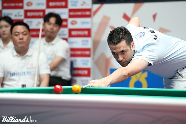 1, 3세트를 승리하며 우리금융캐피탈의 3-0 리드를 견인했던 다비드 사파타(우리금융캐피탈).