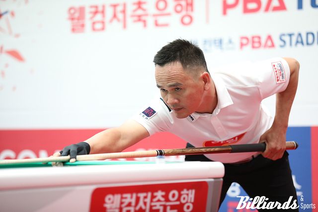 7세트에서 조건휘를 꺾고 세트스코어 4-3 승리를 완성한 쩐득민(하림)