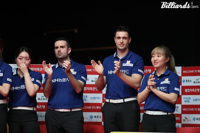 NH농협카드 벤치 모습.