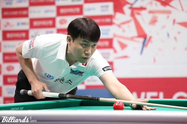 3세트를 승리한 휴온스 리더 최성원.