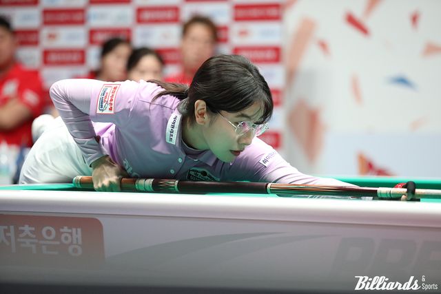 이미래(하이원리조트)는 6세트를 8:4에서 8:9로 아깝게 패했다.