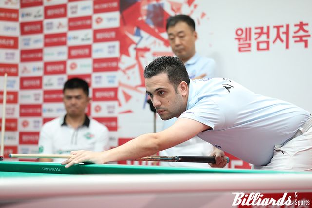 다비드 사파타(우리금융캐피탈)는 1세트와 3세트에 승리하며 팀에 기여했으나 그의 두 세트 승리는 결국 빛을 보지 못했다.