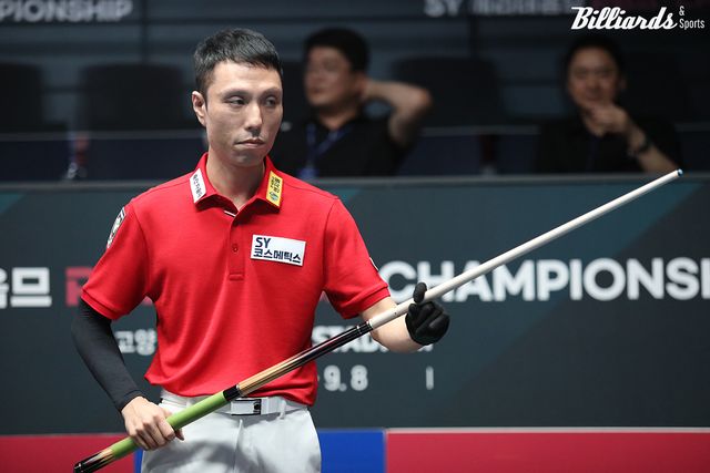 매 세트 장타를 터트리며 3-0으로 승리한 최원준1(에스와이).