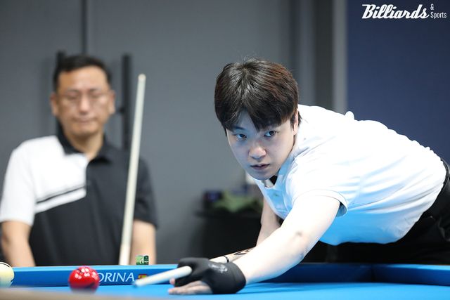 128강전을 승리한 김태관.